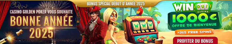 Bonus Casino WinOui  2025 : 1000€ de Bienvenue + 365 Free Spins !